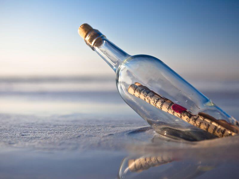 Escape Game Message in a Bottle